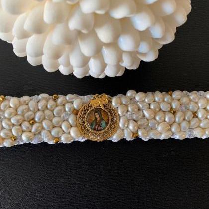 Handmade Pearls Bracelet