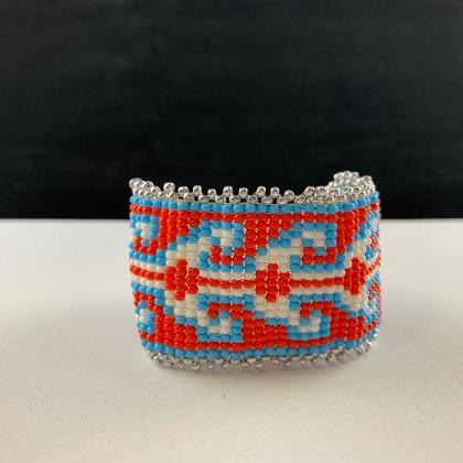 Handmade Adjustable Beaded Bracelet